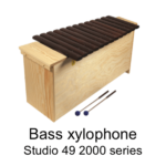 studio 49 2000 series bass xylophone