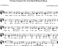 Three Cheers for the Red White and Blue Beth's Notes Songs + Resources