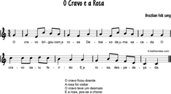 O Cravo e a Rosa - Beth's Notes