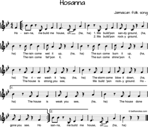 Hosanna - Beth's Notes