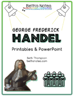 Handel Printables & PowerPoint