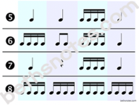 16th note patterns1-2-bn