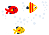 3 fishes adobe tres pececitos