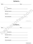 A My Name is Alice worksheet2-bn