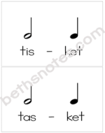 A Tisket A Tasket rhythm1-bn