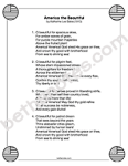 America the Beautiful lyrics handout-bn America the Beautiful lyrics handout-bn
