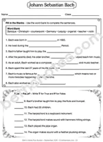Bach facts worksheet-bn