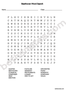 Beethoven Word Search-bn