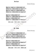 Bim Bum lyric handout2-bn