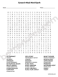 Careers in Music Word Search-bn