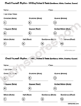 Check Yourself-Writing Semibreve Minim Crotchet Quaver-bn