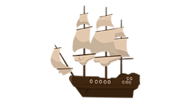 Columbus ship clipart.co-300