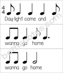 Day-O rhythm1-2-3 visuals-bn