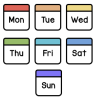 Days of the week-350