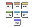 Days of the week-350