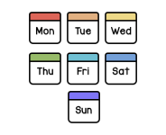 Days of the week-350