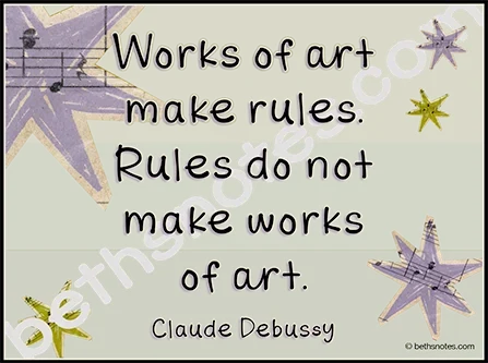 Debussy quote-bn