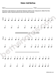 Donkeys and Carrots worksheet-bn