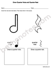 Draw Quarter Note Rest-bn