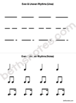 Even Uneven Handout lines notes-bn