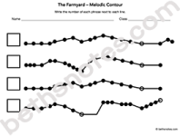 Farmyard - Melodic Contour-bn
