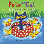 Five Little Ducks Pete Cat book