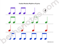 Fooba Wooba John rhythm handout-bn
