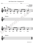 Goin Down to Cairo worksheet-bn