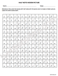 Half Note Hidden Picture-bn
