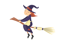 Halloween at last witch-350