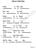 Here is the Sea lyric handout-bn