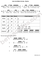 Hole in the Middle of the Sea handout1-bn