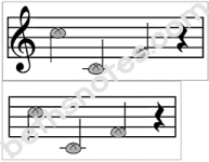 Hot Cross Buns2 melody visuals4-bn