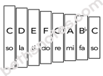 I Took a Walk paper xylophone-bn