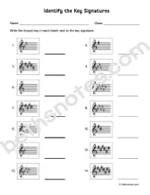 Identify Key Signatures-bn