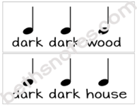 In a Dark Dark Wood visuals-bn1