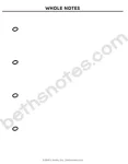 Individual notes rests 1whole-bn