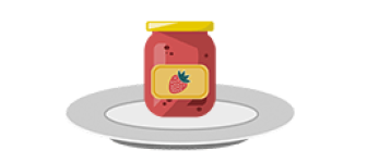 Jelly on a Plate-300