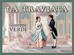 La Traviata poster-bn