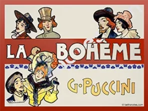 La bohème poster-bn