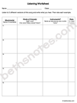 Listening Worksheet-bn