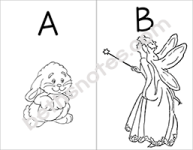 Little Bunny Foo Foo character visuals-bn