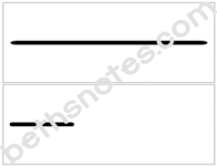Long Short lines visuals-bn