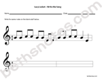 Lucy Locket worksheet3-bn