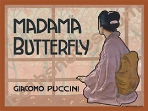 Madama Butterfly poster-bn