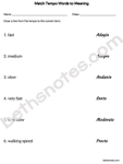 Match Tempo Word to Meeting-bn Match Tempo Word to Meeting-bn