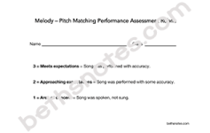 Melody-Pitch Matching Performance Assessment Rubric-3-bn