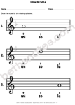 Mi So La Worksheet-bn