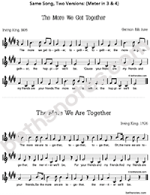 More We Get Together meter handout-bn More We Get Together meter handout-bn