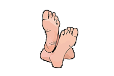 Moses Supposes Toes-300